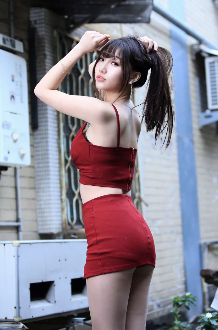 [Mzsock] NO.100 Zhang Yazhu tight skirt stockings high heels beautiful legs street photography#[64P]-41